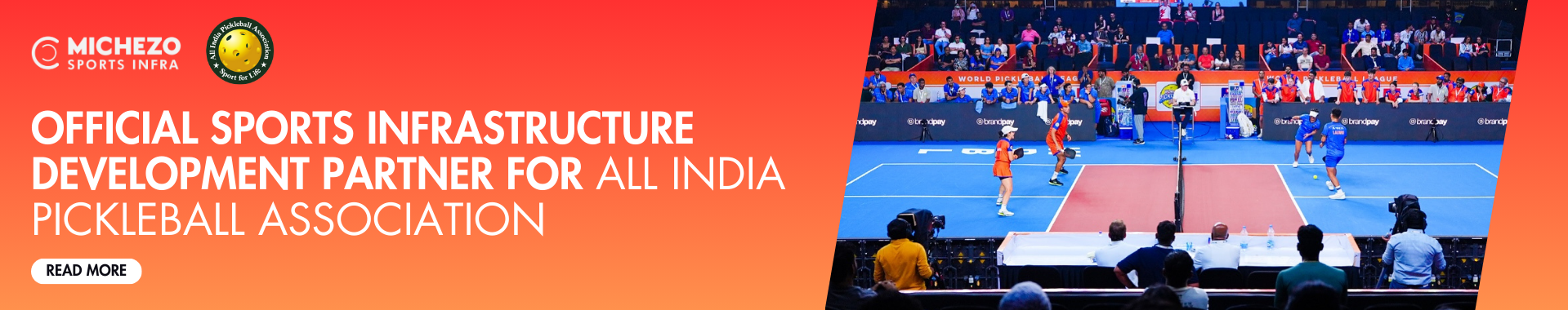 official sports infrastructure development partner for all india pickleball association 2